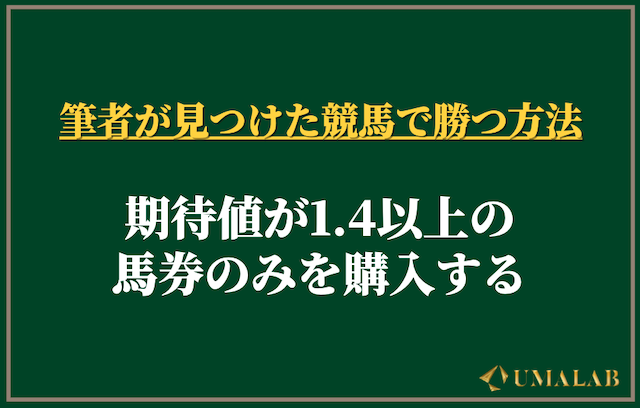 競馬で勝つ方法3