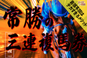 常連の三連複馬券