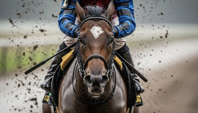 雨に強い馬のイメージ画像