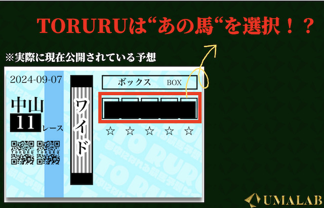 toruruの予想