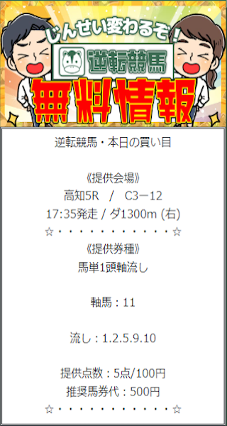 逆転競馬2024年09月15日無料予想買い目