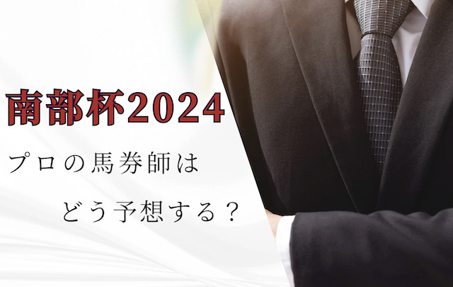 南部杯2024をプロはどう予想する？