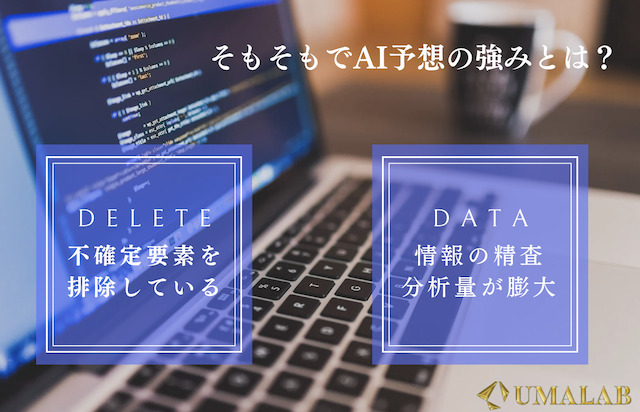 そもそもでAI予想の強みとは？
