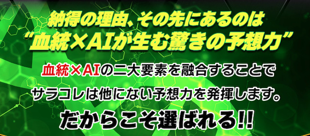 サラコレの特徴