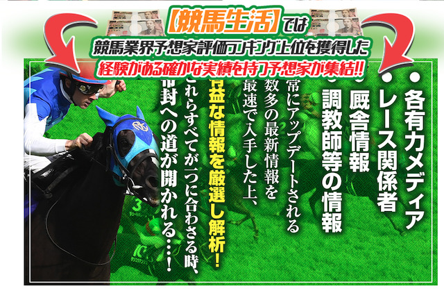 競馬生活の特徴