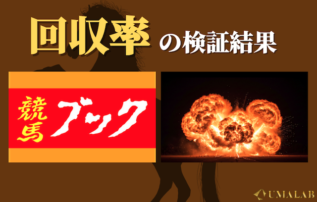 競馬ブックの回収率はどれくらい？