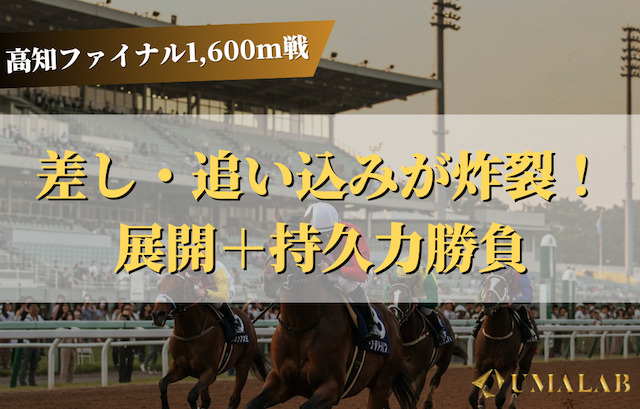 1600m戦 × 馬場状態別の狙い方