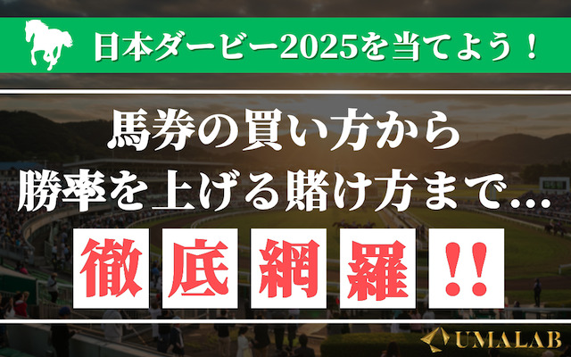 日本ダービー2025現地馬券 日本ダービー2025現地馬券 2025年6月 日本ダービー 東京優駿 クロワデュ
