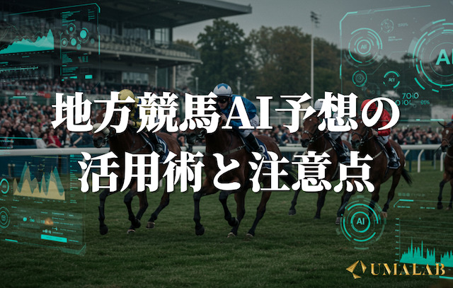 地方競馬AI予想の活用術と注意点