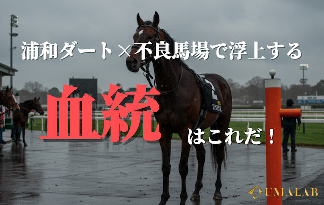重馬場で浮かび上がる血統の特徴