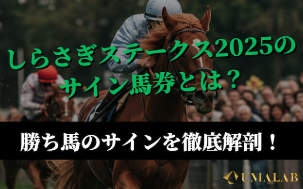 【しらさぎステークス2025】今年のサイン馬券は?勝ち馬サインを徹底解剖!