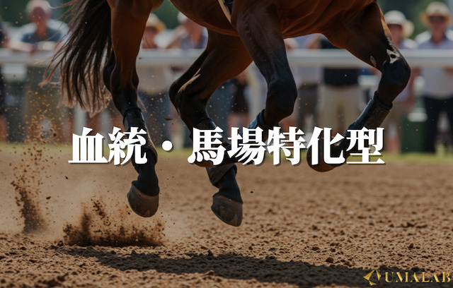 競馬で勝つ方法⑤：血統・馬場特化型