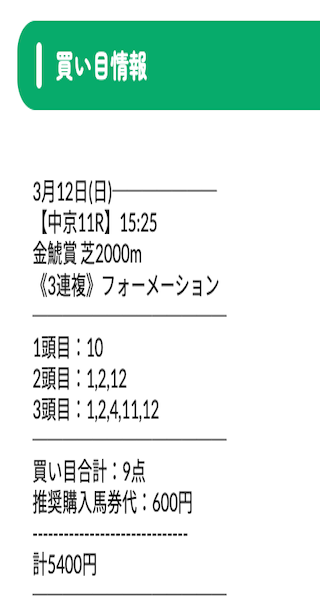競馬予想