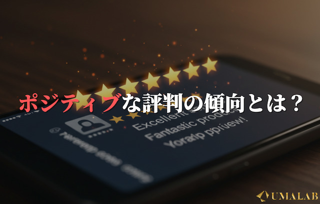ポジティブな評判の傾向