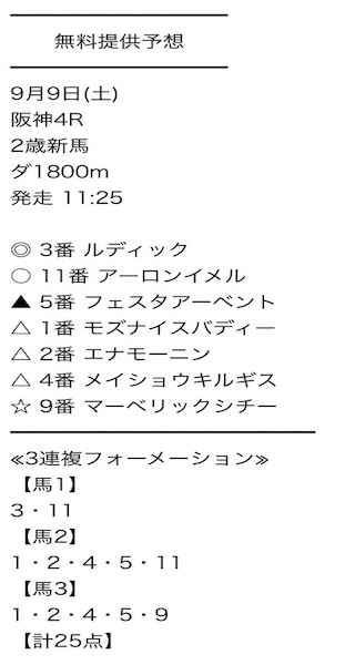 競馬　買い眼