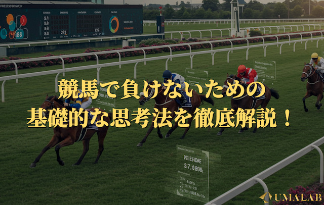 競馬で負けないための基礎的な思考法