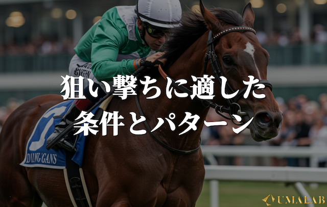 狙い撃ちに適した条件とパターン