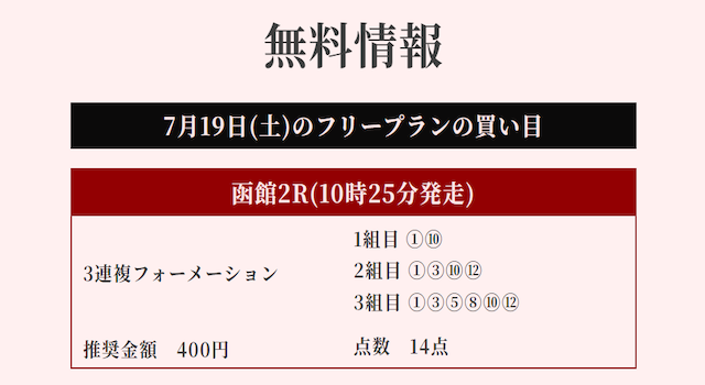 競馬リベンジャーズ　予想