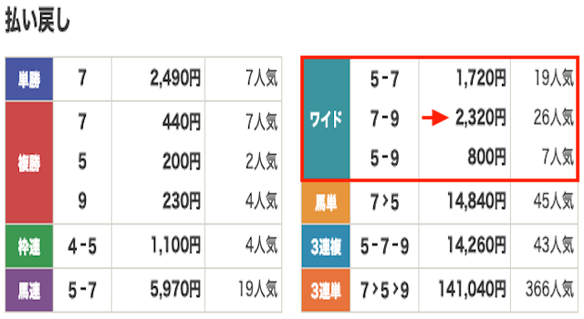 競馬　結果
