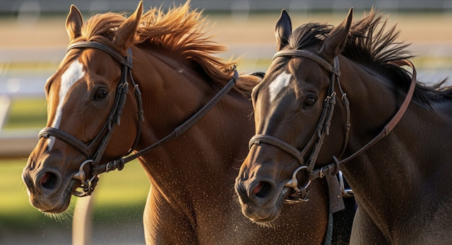 信頼できる2頭の軸馬