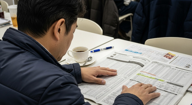 馬選びをするイメージ画像