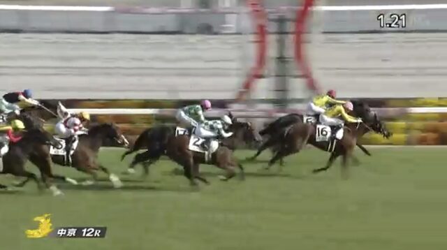 中京12Rの結果