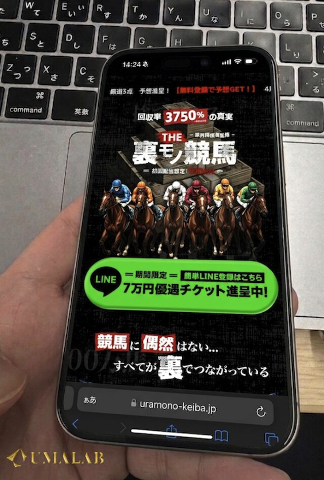 馬ラボの検証風景