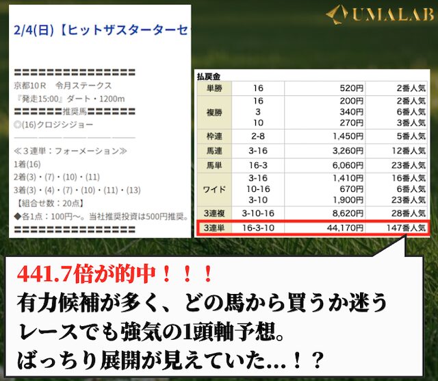 ヒットザマークの有料予想で勝負した感想