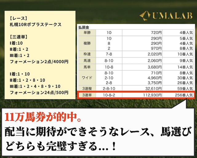 大当たり競馬の有料予想で勝負した感想