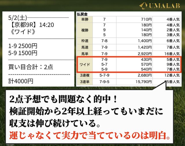 シンケイバの無料予想で勝負した感想
