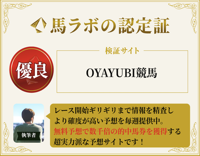 馬ラボのOYAYUBI競馬に対する総評