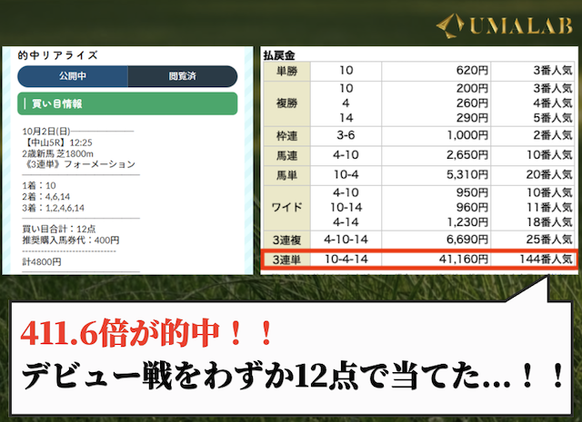 ネオスの的中リアライズプランで勝負した感想