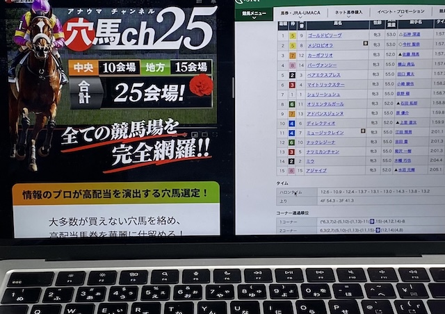 穴馬ch25のPC画像