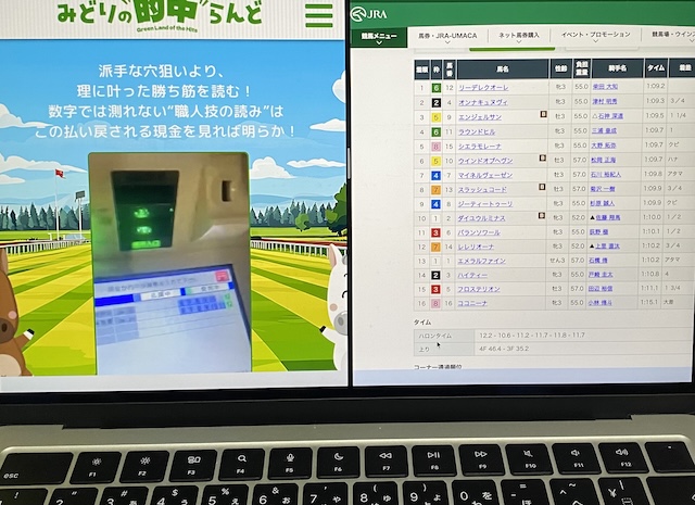 みどりの的中らんどのPC画像