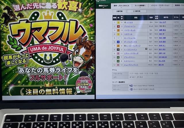 ウマフルのPC画像