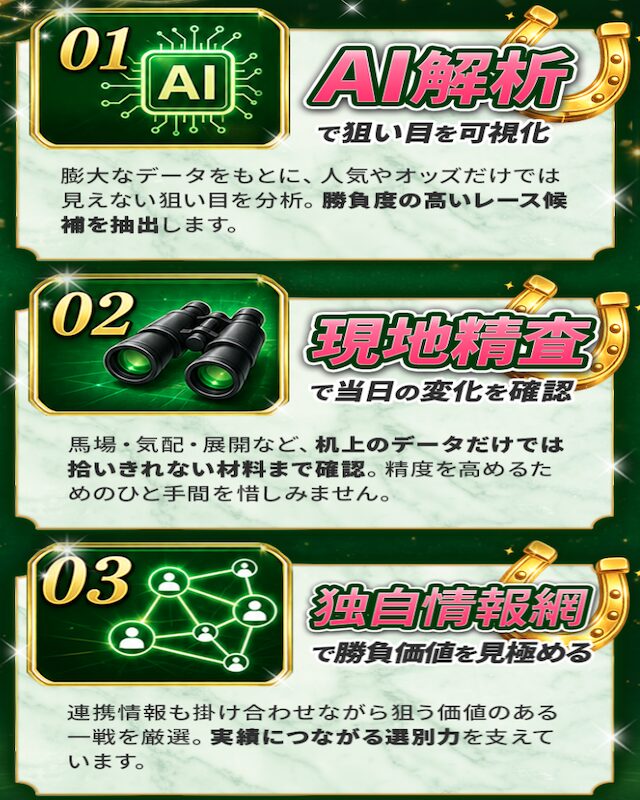 ウマフルの特徴画像