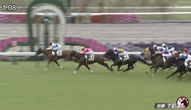 レース映像の結果画像