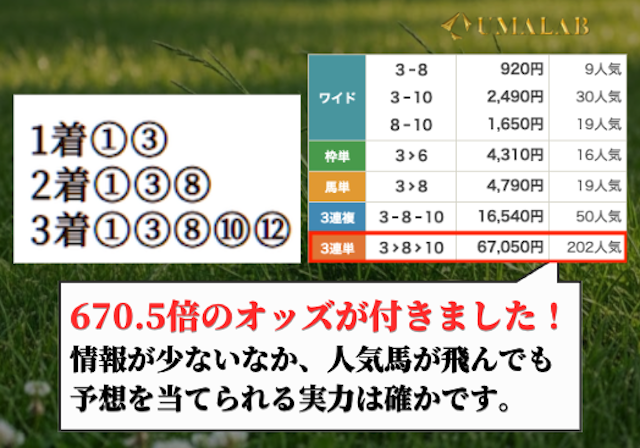 ベストハーレム競馬の有料予想の感想